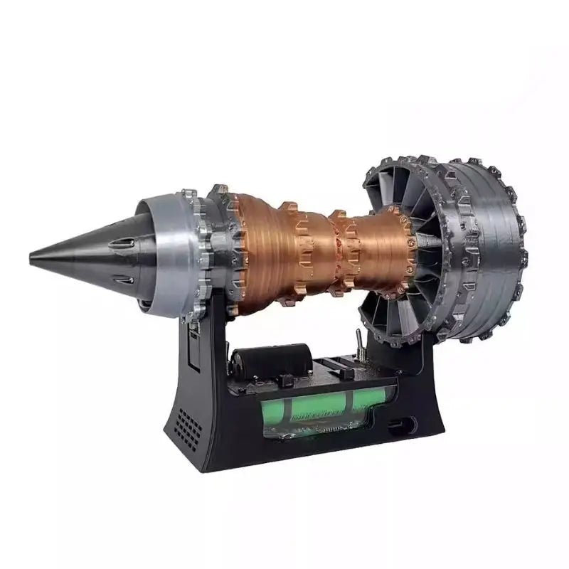 Aviation aircraft engine violent brushless motor super turbofan engine model decoration can start engine desktop decoration