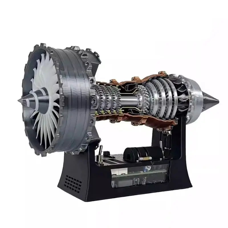 Aviation aircraft engine violent brushless motor super turbofan engine model decoration can start engine desktop decoration