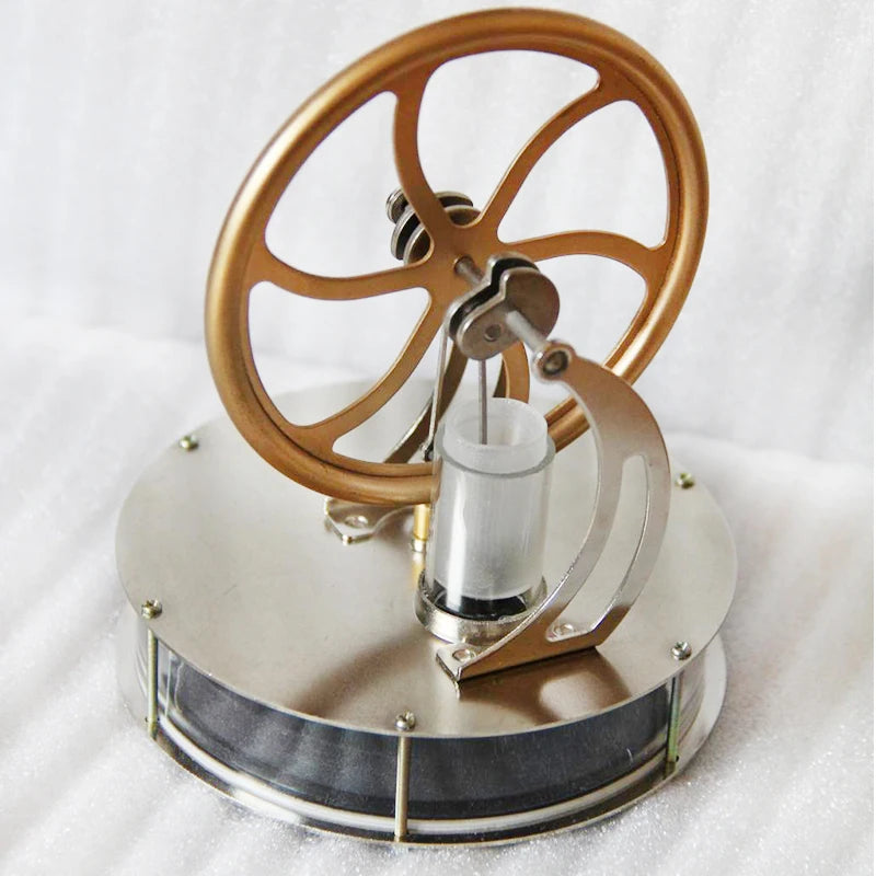 Cryogenic Stirling Engine Model Puzzle Toys Children Adult DIY Experimental Temperature Differential Machine Stirling Engine