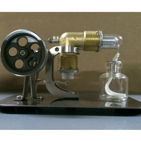 Mini Hot Air Stirling Engine Motor Model Educational Toy Kits Science Experimental Equipment Physics Toys