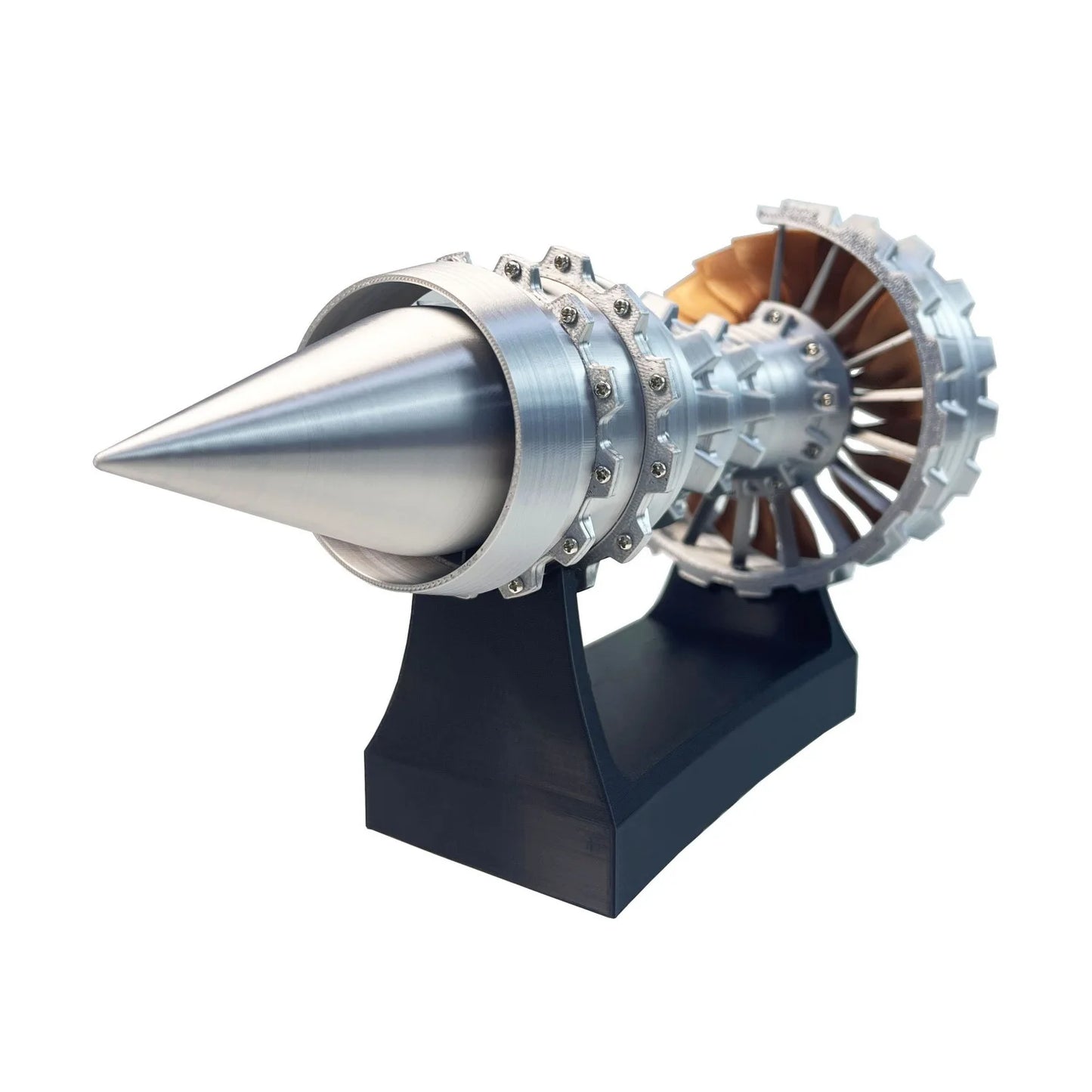 Aircraft engine model can start aircraft turbine engine assembly toy ornament, children's birthday gift